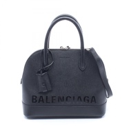【二手】BALENCIAGA世家 (Balenciaga) VilleTOPS 號，兩用，518873，黑色皮革，女士TOP，二手