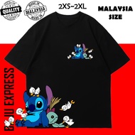 <TSHIRT WOMEN MEN> LILO AND STITCH T SHIRT DISNEY 100% COTTON ANIME T-SHIRT