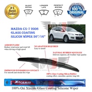 Mazda cx-7 2006 100% Ori Xtream Glass Coating Silicone Wipers Blade (1set)