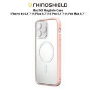 RhinoShield SG- Mod NX Series iPhone 14/ 14 Pro/ 14 Plus/ 14 Pro Max Magsafe Case Customizable Shockproof Transparent Phone Case With 2 Mode Cover