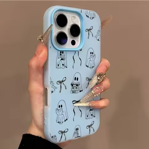 Shockproof Phone Case For Xiaomi 15T Pro 17 Pro Max 14T Pro Mi11 Lite 5G 2 in 1 Halloween Book Ghost