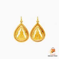 AURORA Selected จี้หลวงพ่อโสธร ทรงหยดน้ำ สีทอง [Design]