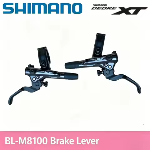 Shimano Deore XT BL-M8100 Original Hydraulic Brake Levers Left Right Set Strong Braking For MTB Moun