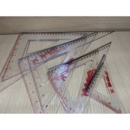 Butterfly Triangle Ruler no. 6-12/ Triangle Ruler