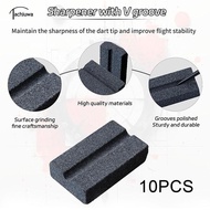 tachiuwa Efficient Dart Pin Sharpening Stone Compact Wear Resistant Accessory for Dart Soft Tip and 