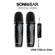 SonicGear WMS 7700 UL Professional UHF Wireless Microphone | 50m Transmission Distance