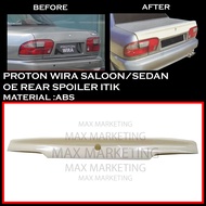 PROTON WIRA SALOON SEDAN OE SPOILER ITIK FULL FITING /HIGH QUALITY PRODUCT (UNPAINT/WITH PAINT-PIANO