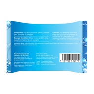 BZU BZU Cooling Wet Wipes (Fragrance Free, No Alcohol) 10s