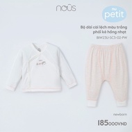 Nous - White deviation long set with stripes B1W23UFM-SC3