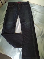 [99go] 愛德恩 EDWIN EDGE OF BLUE JEANS REGULAE 503 黑釦 紅皮標 赤耳 牛仔褲 32腰 JAPAN 日本設計