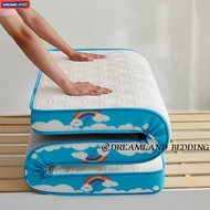 Rainbow 7-8cm Thick Floor bed sponge latex mattress Memory Latex Fillings Mattress Topper Thicker So