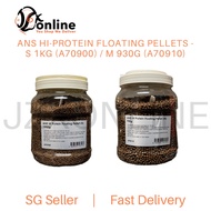 ANS Hi-Protein Floating Pellets - S 1kg (A70900) / M 930g (A70910)