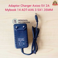 Axioo 5V 2A Mybook 14 Lite ADT-AX6 AX6 AX-6 3.5x1.35MM 15W Charger Adapter