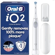 Oral-B iO2 Electric Toothbrush Night Black, Long Lasting Battery Ideal for Travel, Equipped Gentle C