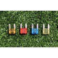 MOTORCYCLE MINI FUSE WAVE 100 MINI FUSE Y15ZR FUEL KECIL 7.5 AMP 10 AMP 15 AMP 20 AMP