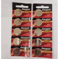 Energizer Original CR2032 CR2025 5pcs 10pcs 3V Lithium Button Cell Battery Per Card