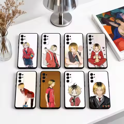 Anime K-Kenma Haik-yu K-Kozume-KK Phone Case For Samsung S25,S24,S21,S22,S23,S30,Ultra,S20,Plus,Fe,L