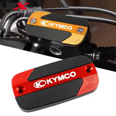Motorcycle Front Brake Cluch Fluid Reservoir Cover For KYMCO DownTown DT 125 200 300 300i 350i XCITI