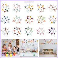 RAINL Kids Room Cotton Bunting Garland 2 6m Wall Decors Nursery Party Accessory Flags