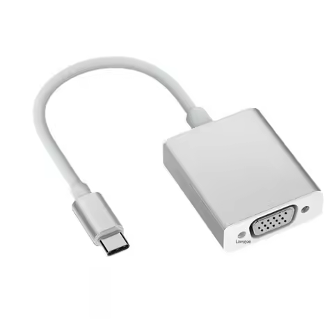 USB C to Female VGA Cable Adapter Type-C to VGA Converter Adaptor Cable ffor Macbook Pro Laptops to 