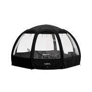 Khemah TPU Terbuka Pantas Labu Korea 360 Darjah Pandangan Seluruh Bulat Khemah Kubah dengan Pembukaa