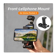 Front Cellphone Mount Handheld Tripod Expansion Brackets Stable Phone Holder Accessories For DJI Osmo Pocket 3