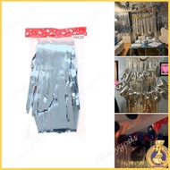 OMG* 1mx2m Rain Curtain Backdrop for Baby Shower Newborns Photoshoots Backgroud Props