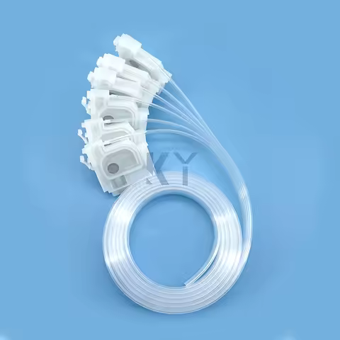 150cm A3 A4 DTF Printer Ink tube L805 L801 L1800 R1390 DTG Printer 6 lines Ink Pipeline Transparent 