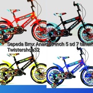 Toys Sepeda Anak Laki Laki Bmx 16" Inch 5 Sd 8 Tahun Sesuai Dipajang