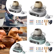 [Kesoto1] Pottery Wheel Machine Electric Pottery Wheel Mini Pottery Wheel Kit Turntable Pottery Whee