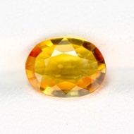 1.90 cts(การัต) บุษราคัม เเท้ พลอยแท้. Natural Yellow Sapphire | UH-0002 | 3600฿