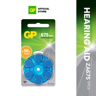 GP Hearing Aid Battery ZA675 (Card of 6)