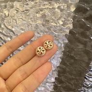 包平郵 free local postage tory burch tb earrings 經典logo rose gold 玫瑰金耳環 正品authentic