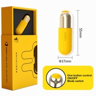 Leten Yellow Pill Vibrator - mini vibrator sexy toys wanita