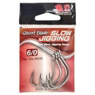 Ghost Blade 鬼刃 OL SLOW Jigging Hook 魚鉤 GB10106  1包  4支  6/0
