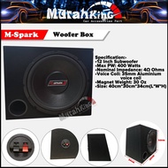 M-Spark 12 Inch Car Wooferbox Hi-Power Car Audio System 12" Woofer Speaker