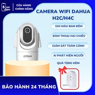 Dahua H2C/H4C WiFi Camera, 2MP/4MP, 360 Rotation, 2-Way Talk, Night Color