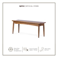 APINA | เก้าอี้ม้านั่ง รุ่น MUSAI 1100 Bench สีไม้ Walnut