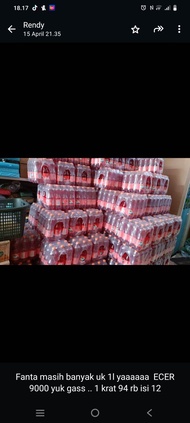 Minuman Soda Fanta 1 Liter