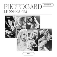 PHOTOCARD FEARNOT HOT 6 PCS KPOP UNOFFICIAL SAKURA EUNCHAE CHAEWON KAZUHA YUNJIN