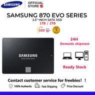 Samsung 860/870 EVO SSD 500GB 1TB 2TB2.5 Inch SATA3 Internal Solid State Drive For Laptop Desktop