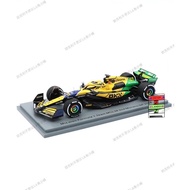 May New Arrival F1 1:43 Spark McLaren MCL38 Piastri Monaco GP 2024 Model - 2nd Place, Piastri Memori