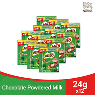 Milo Choco Malt Powdered Milk Drink Activ Go Winner | 24g x 12 sachet