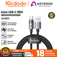 MCDODO Kabel Data USB Type C Turbo Charge Super Vooc Fast Charging 65w 5A CA-6190