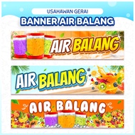 AIR BALANG Banner - Sales Stall Business Ramadan Fasting Bazaar/ Night Market/ Morning/ Evening/ Sta