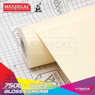 Maxdecal Glossy Cream Sticker 7500-G023