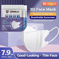 ZOCN 3D Face Mask 50 Pcs 3 Layer Disposable Protective Mask BFE≥95% Medical Mask  Adult mask 5D KN95