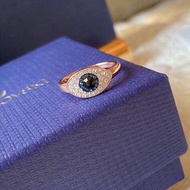 Swarovski 惡魔之眼戒指 藍色閃耀水晶 幸運護身飾品 香港行貨