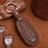 Genuine Leather Car Key Case for Infiniti Qx50 Qx60 Key Protector Fob Cover