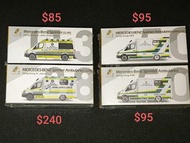 全新 TINY 微影 38 50 113 Mercedes-Benz Sprinter Ambulance (SJ70 SJ89 AM5373) 香港醫療輔助隊 聖約翰救護車
